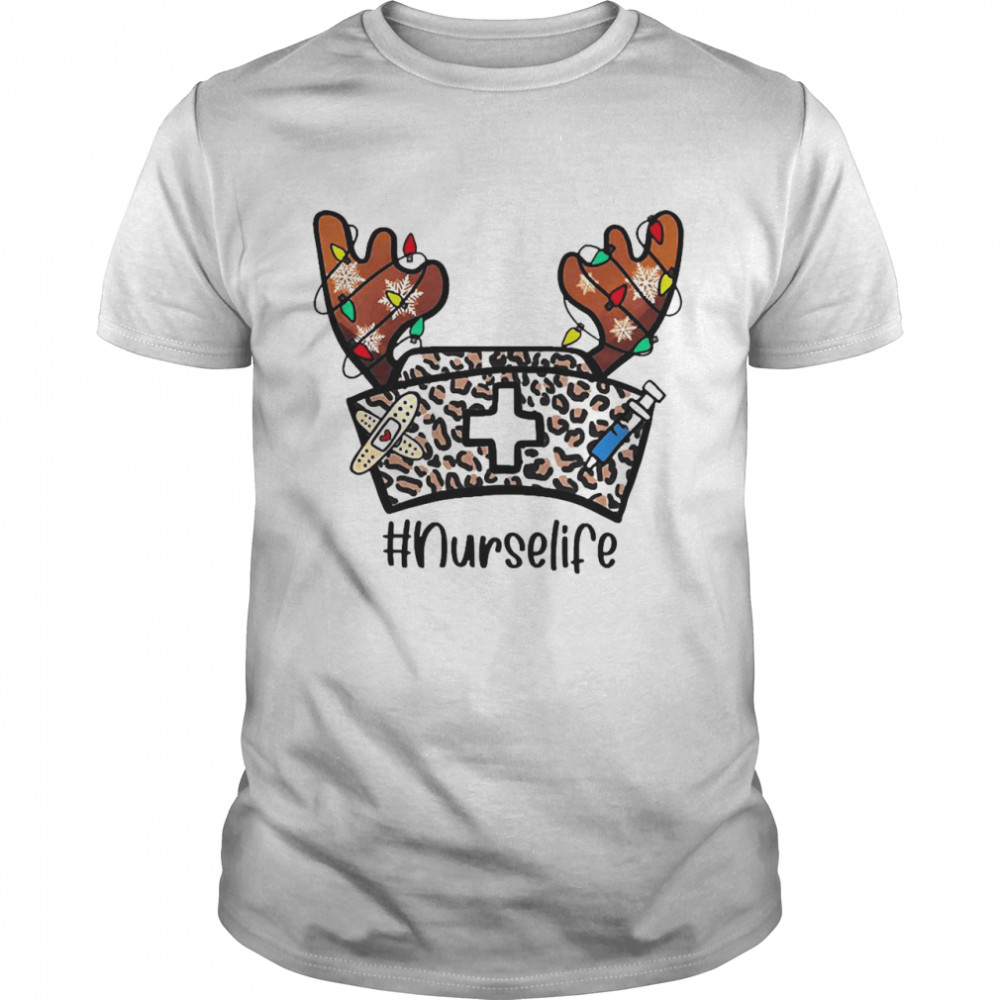 Christmas Reindeer Nurse Hat Nurse Life Sweater Shirt