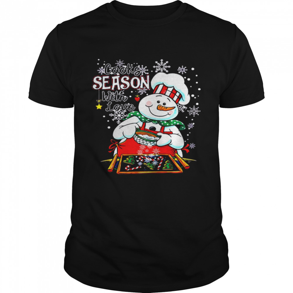 Cooks season with love shirt I love being a grandma shirt