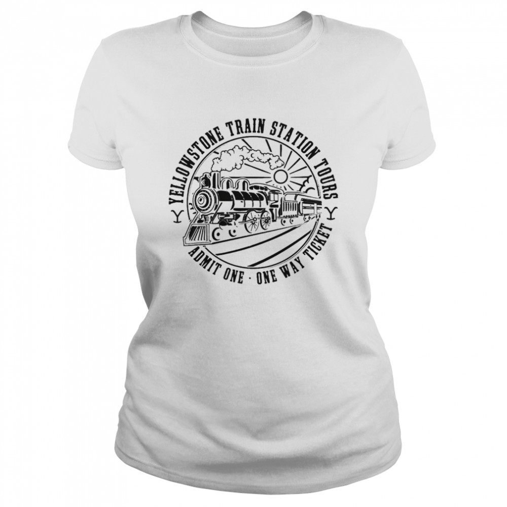 Dutton Farm It’s Time We Take A Ride To The Train Station T- Classic Women's T-shirt
