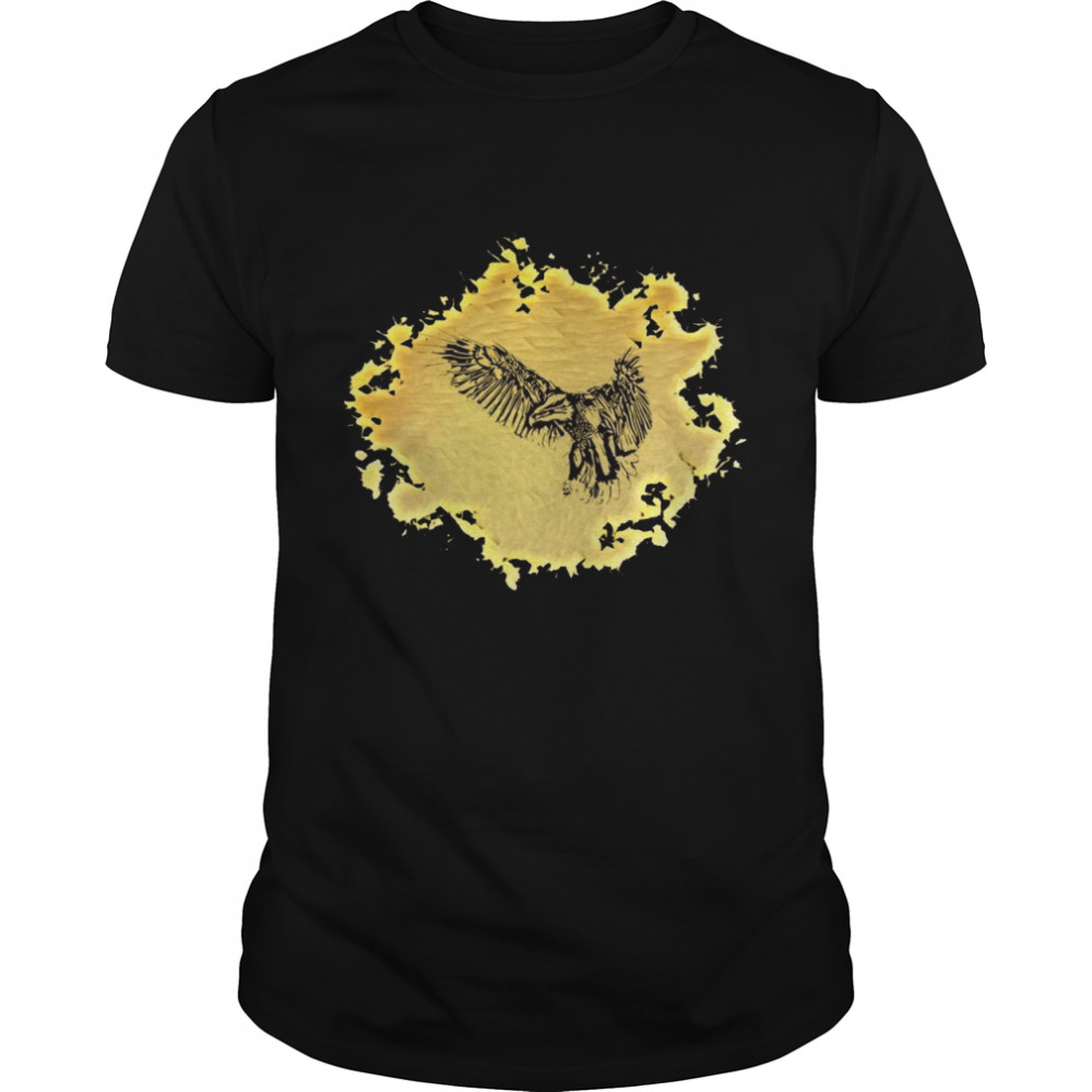 Eagle Motif Bird of Prey Beak Claws Animal colorful Birds Shirt