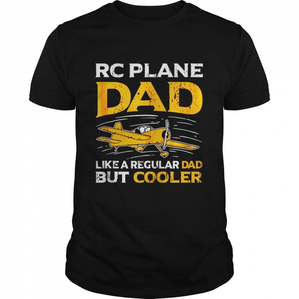 Mens RC Pilot Dad Model Airplane Pilot Model Flight Rc Airplane Shirt