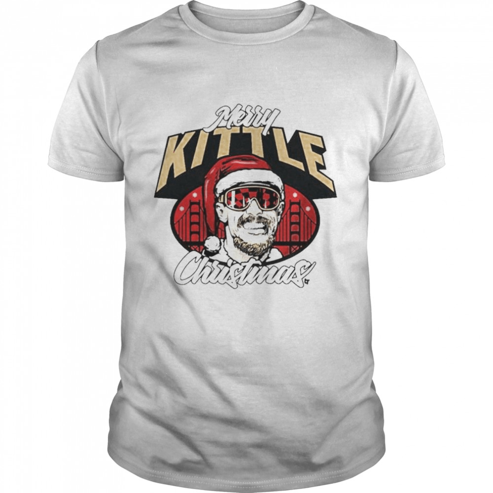 Premium george Kittle merry Kittle Christmas sweater