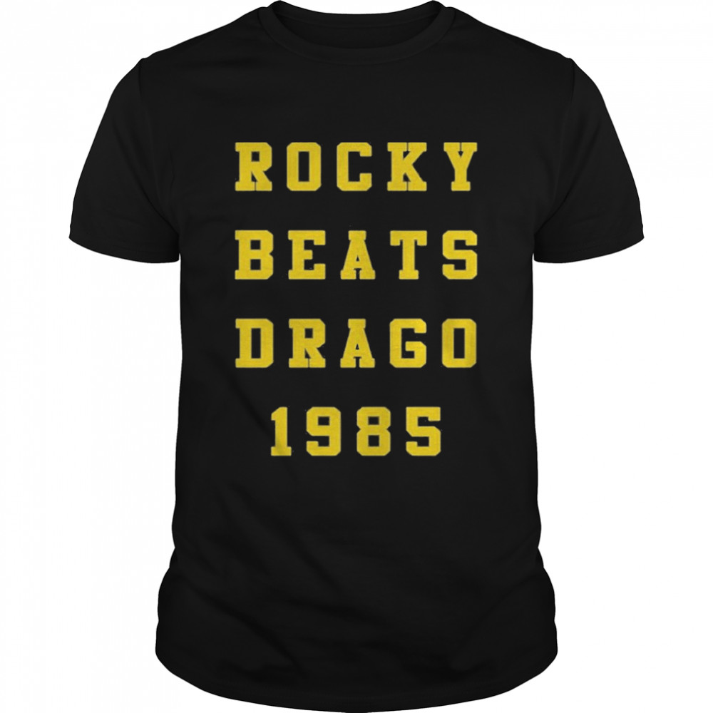 Rocky beats drago 1985 shirt