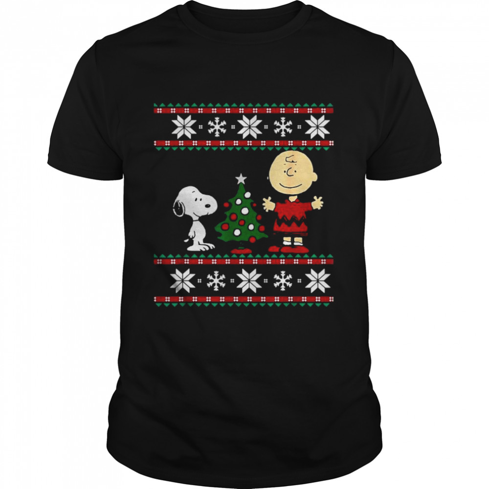 Snoopy and Charlie Browns Ugly Christmas shirt