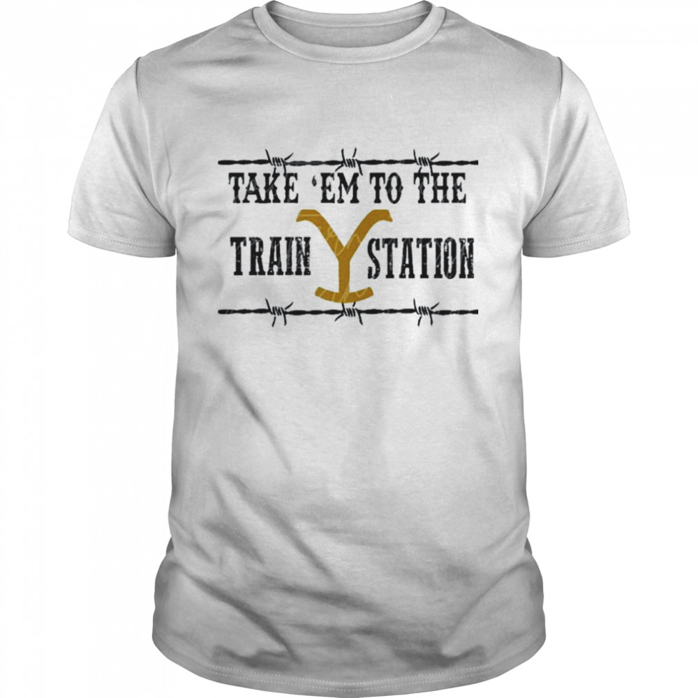Take ‘Em To The Train Station Christmas T-Shirt