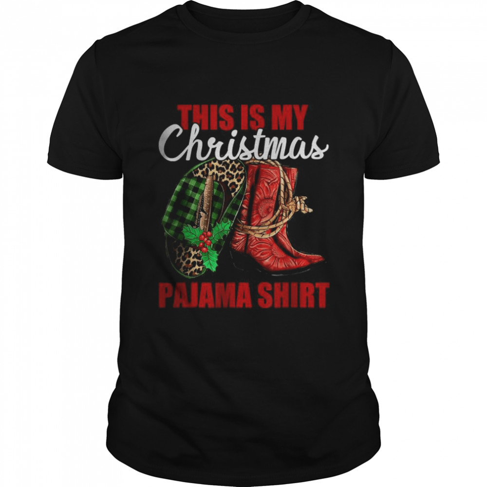 Vintage This is my christmas pajama shirt