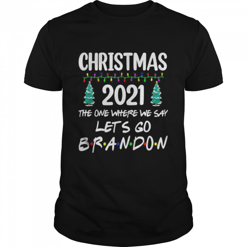 Christmas 2021 Let’s Go Branson Brandon Anti Liberal Xmas T-Shirt