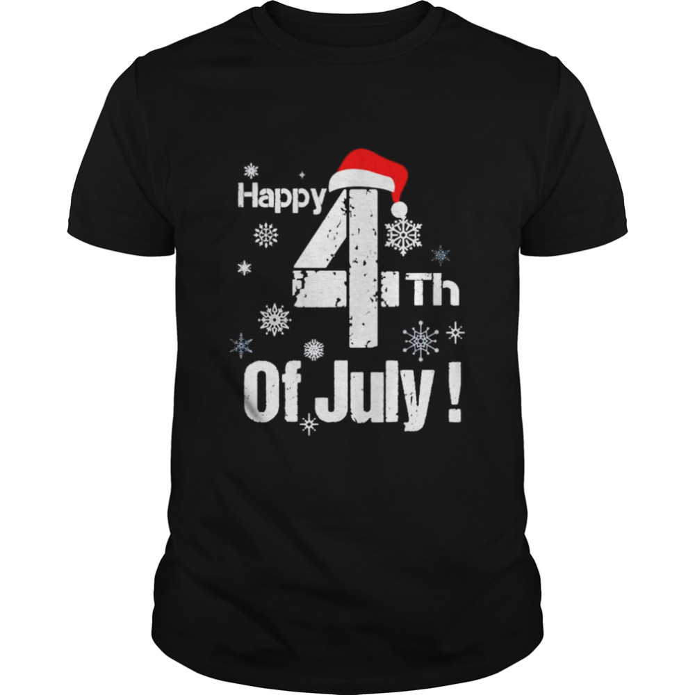 happy 4th of July Christmas shirt