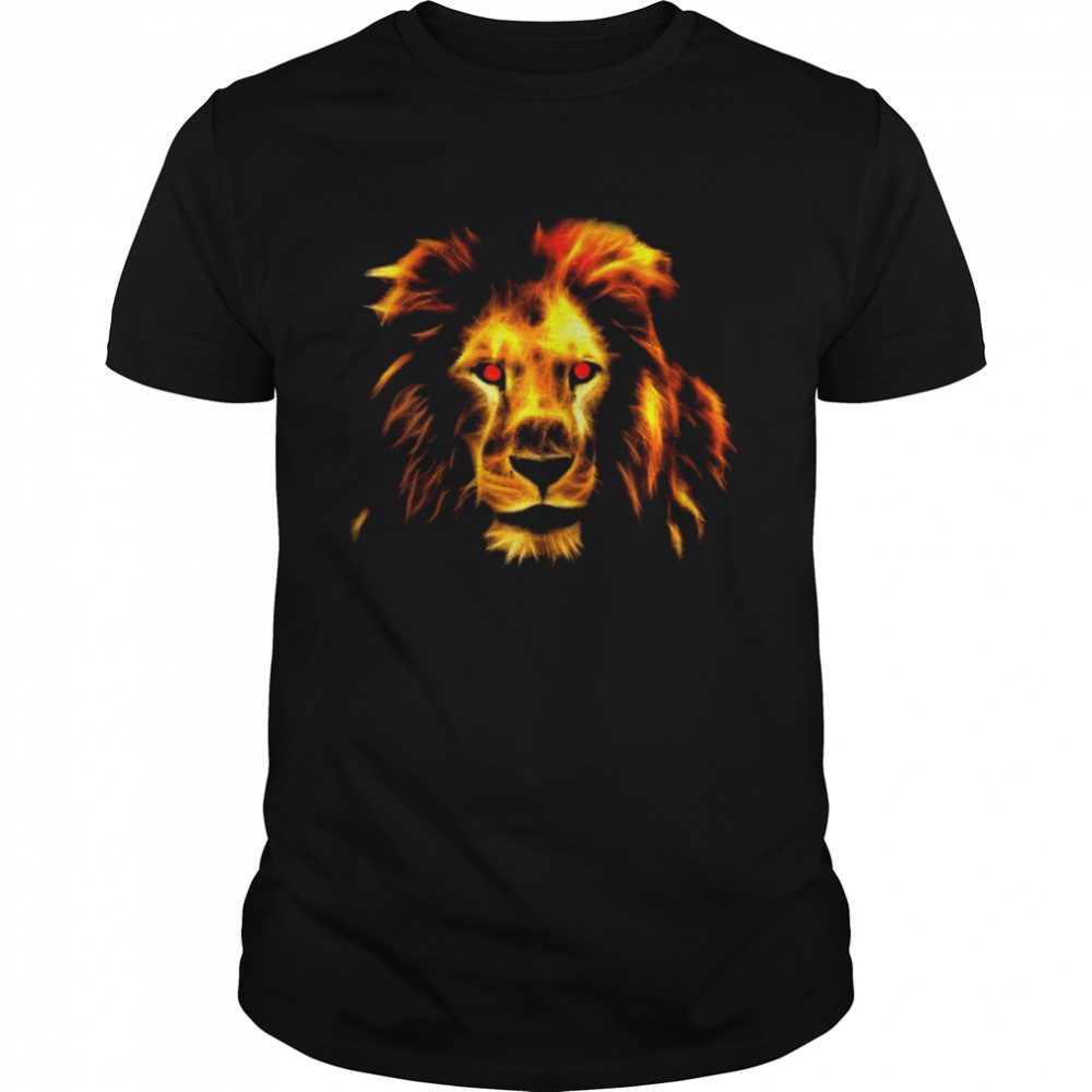 Bodybuilder Fierce Lion Face Beast Gym Rise & Grind Shirt