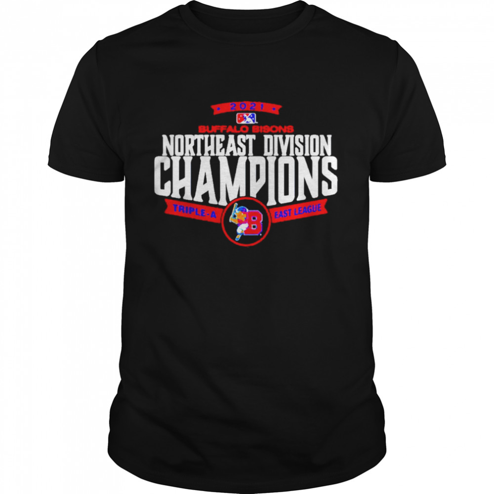 buffalo Bisons northeast division champions triple-a east league shirt