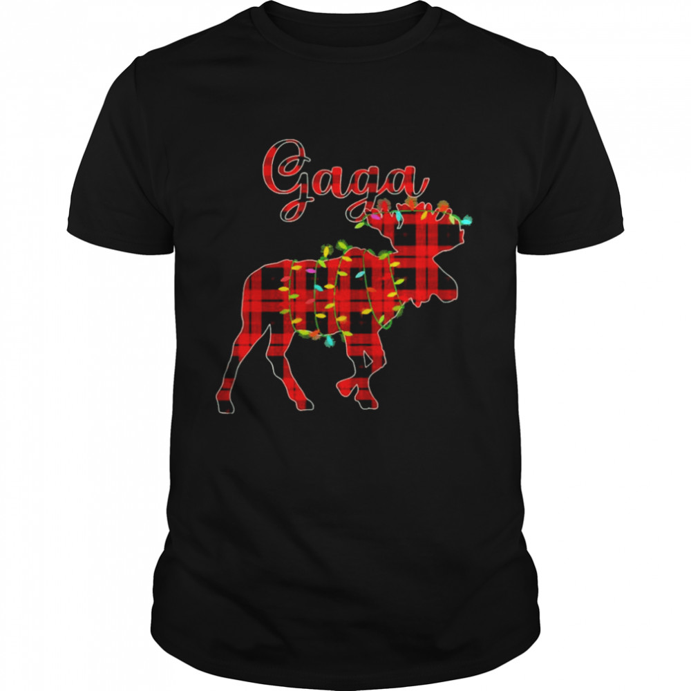 Gaga Moose Christmas Sweater Shirt