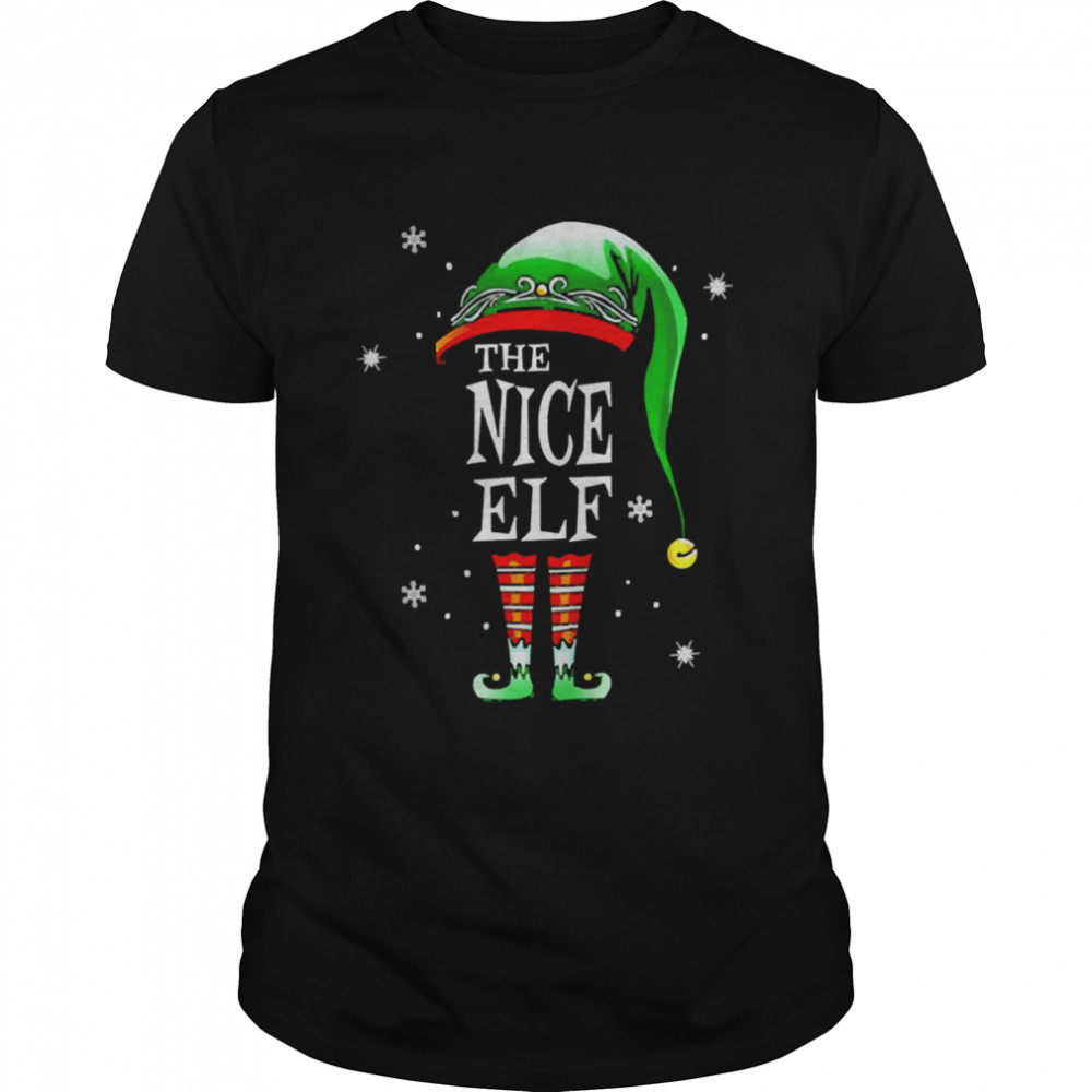 Matching Family The Nice Elf Christmas shirt