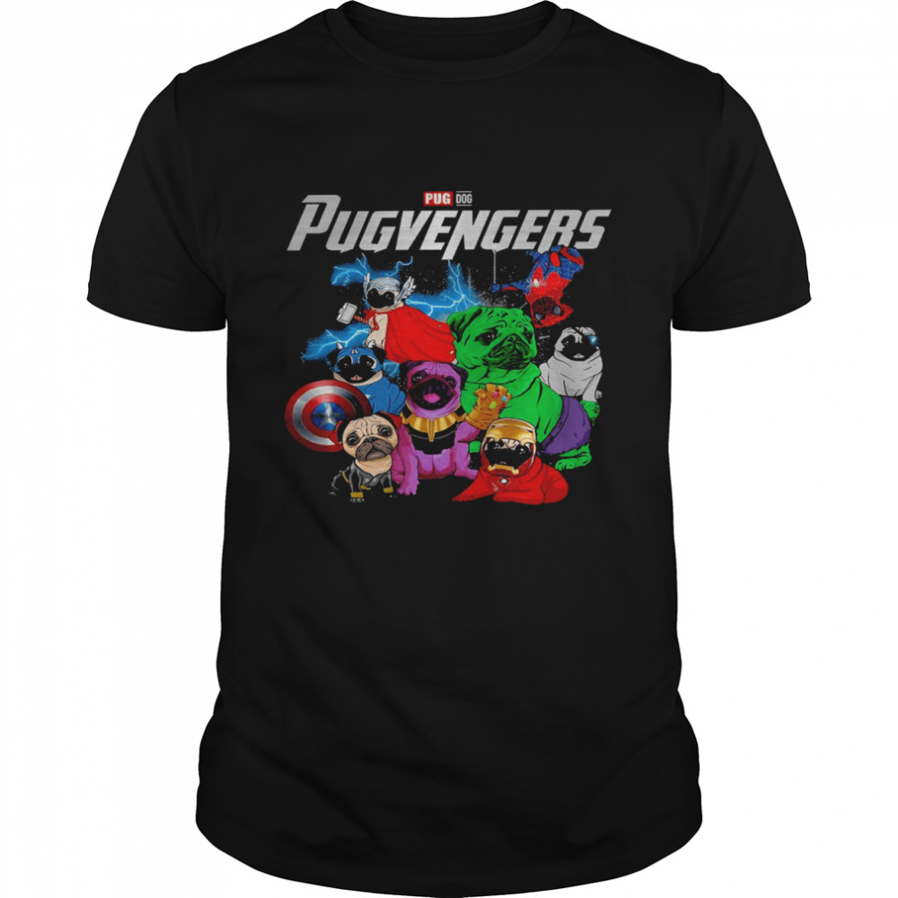 Pug dog pugvengers shirt Bulldog bulldog bullvengers avengers shirt