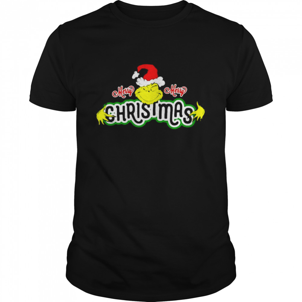 Santa Grinch Merry Christmas Sweater Shirt