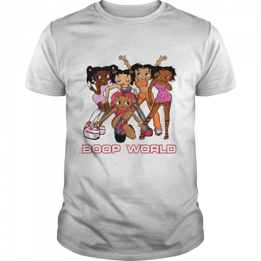 Boop world girls shirt