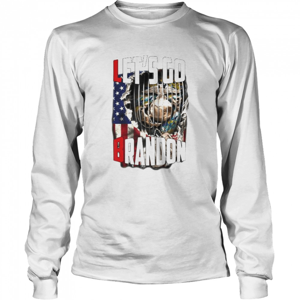 let’s Go Branson Brandon Conservative Anti Liberal US Flag shirt Long Sleeved T-shirt