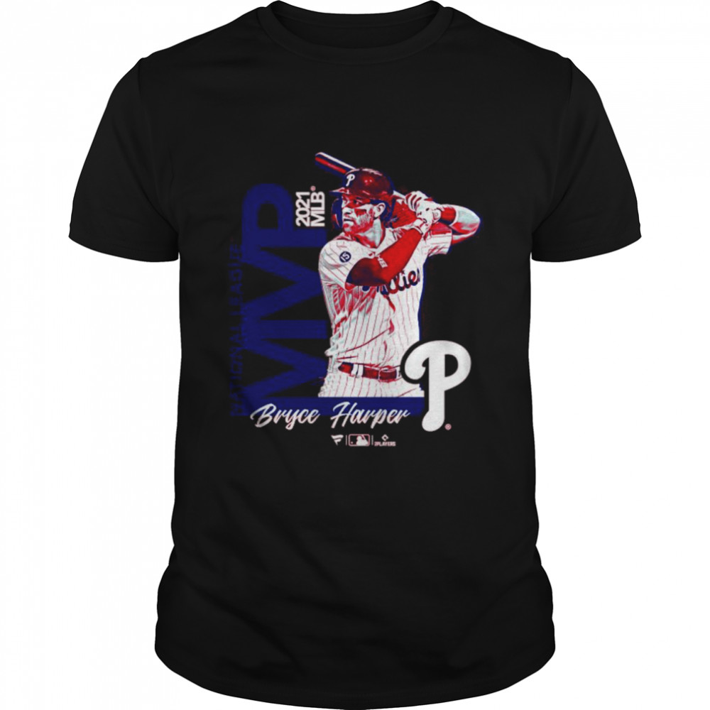 Philadelphia Phillies Bryce Harper Fanatics Branded Red 2021 NL MVP Shirt