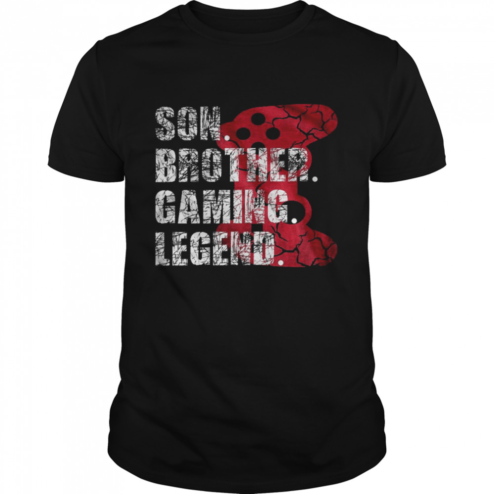 Son brother camping legend shirt