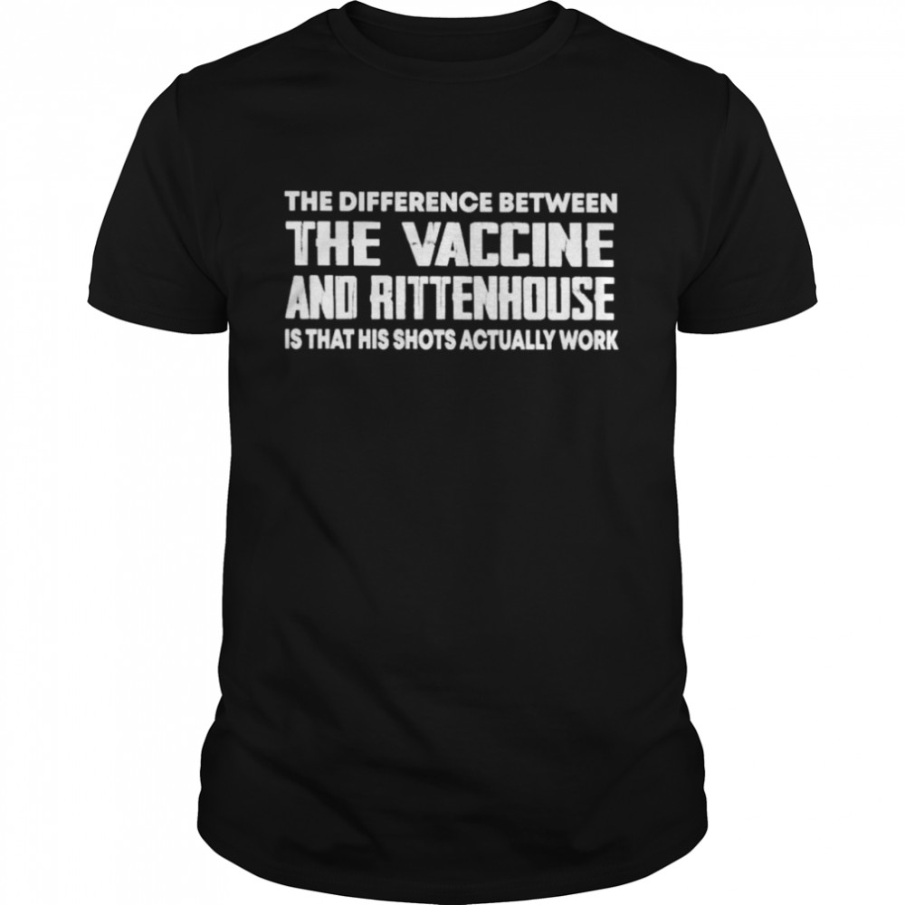 The difference between the vaccine and rittenhouse shirt