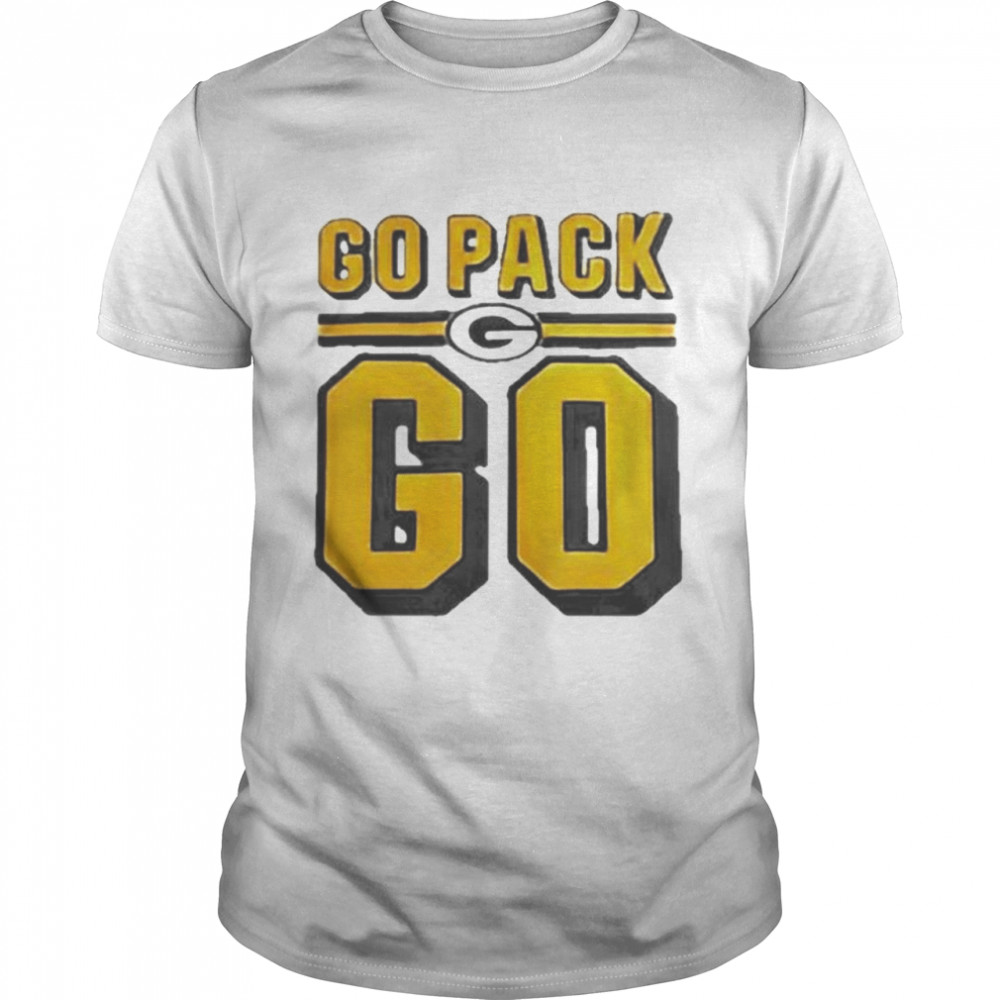 Green Bay Packers go pack go shirt