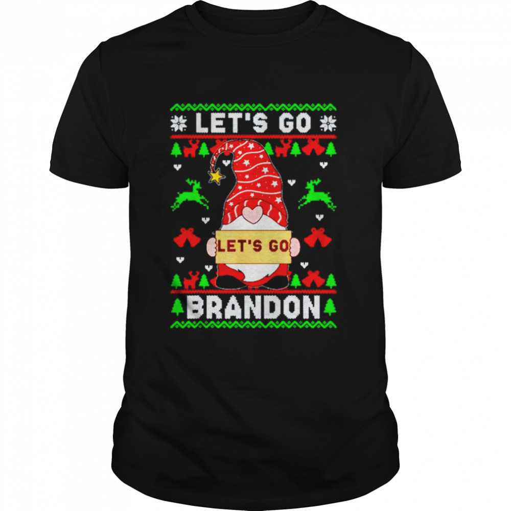 Lets Go Brandon Christmas Ugly Sweater Liberal shirt