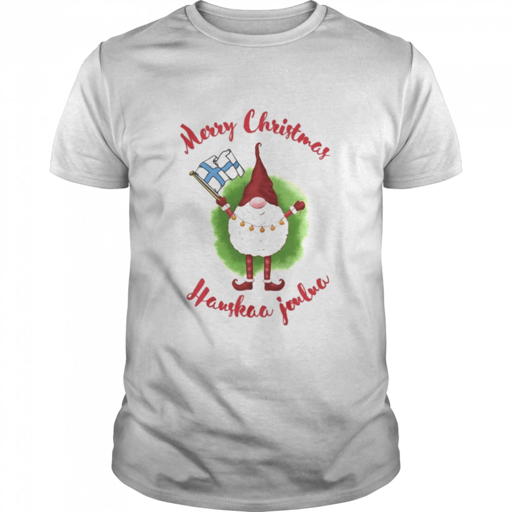 Merry christmas hauskaa joulua shirt