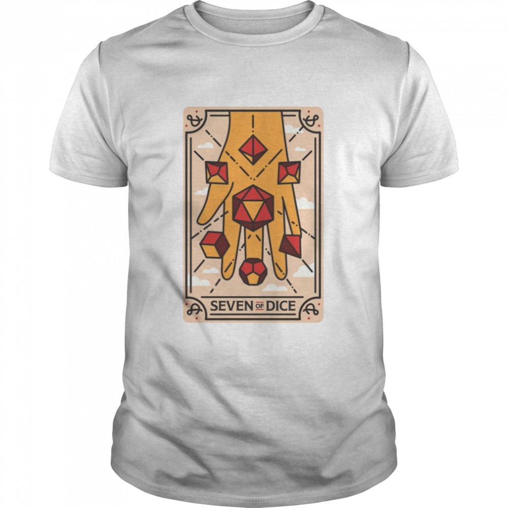 Seven Or Dice Card Shirt