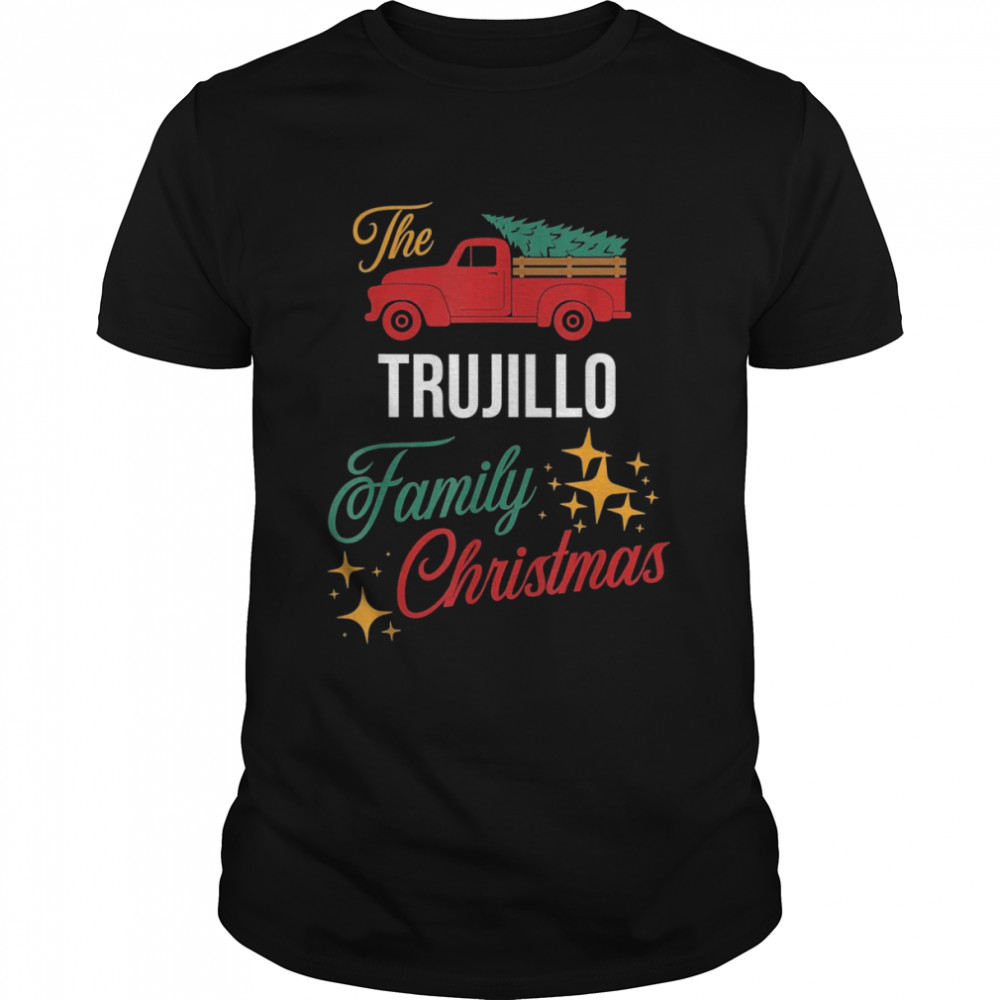 The Trujillo Family Christmas Matching Pajamas Group Shirt