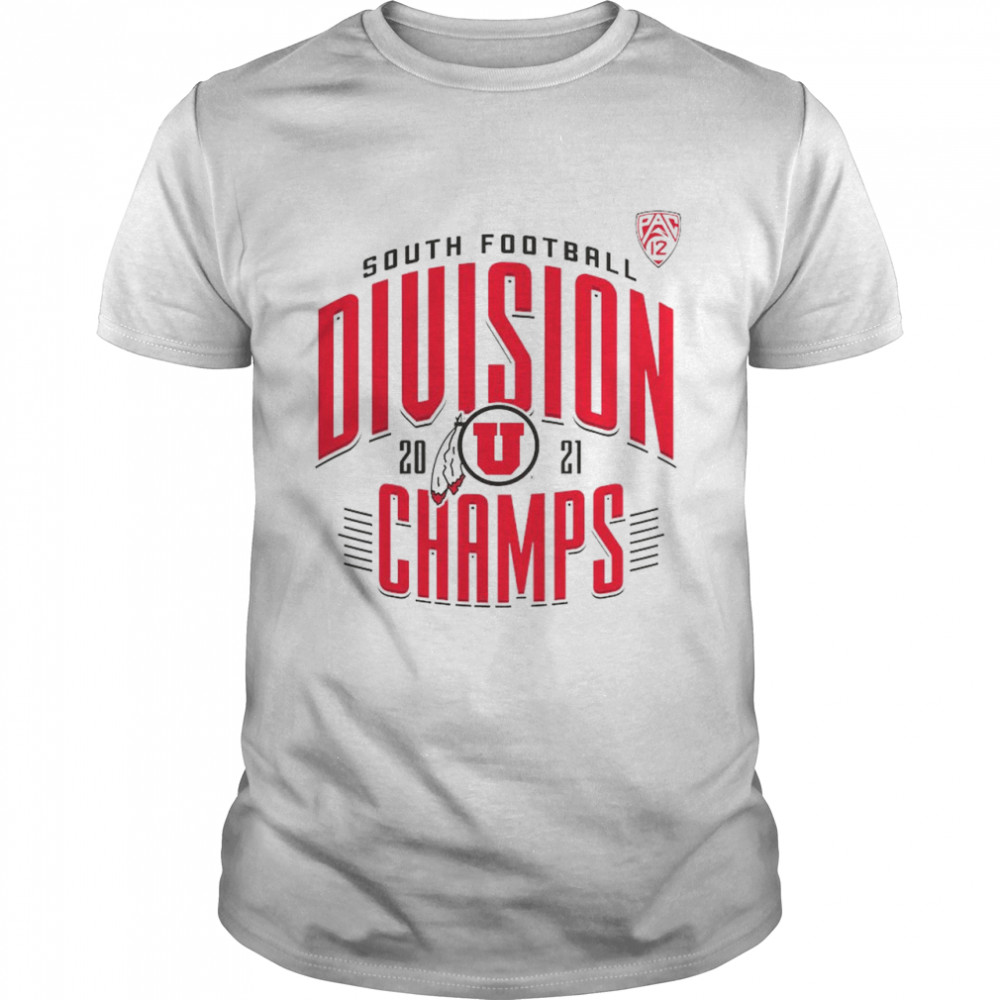 Utah Utes 2021 PAC-12 South Football Division Champions T-Shirt