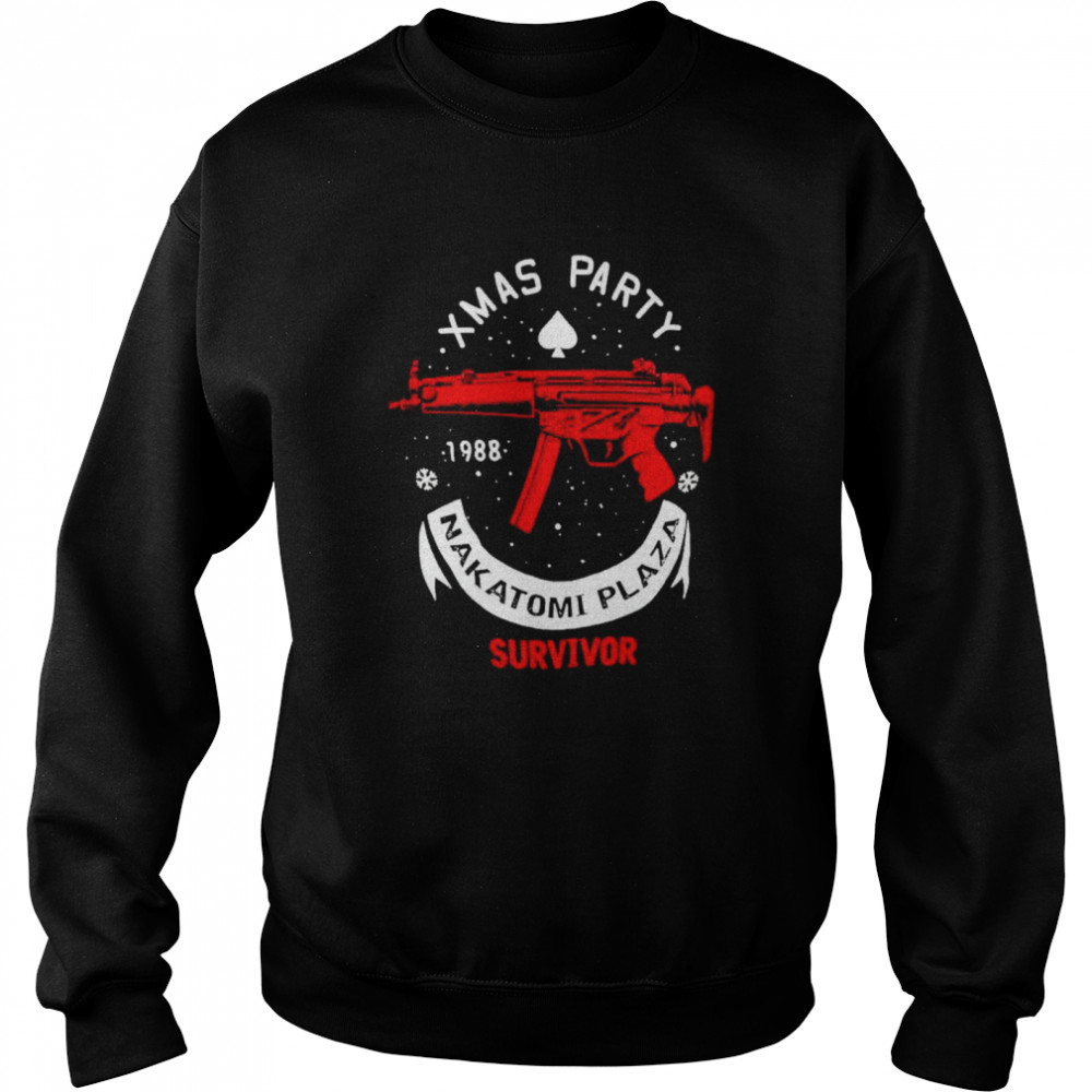 Xmas party 1988 Nakatomi Plaza survivor shirt Unisex Sweatshirt