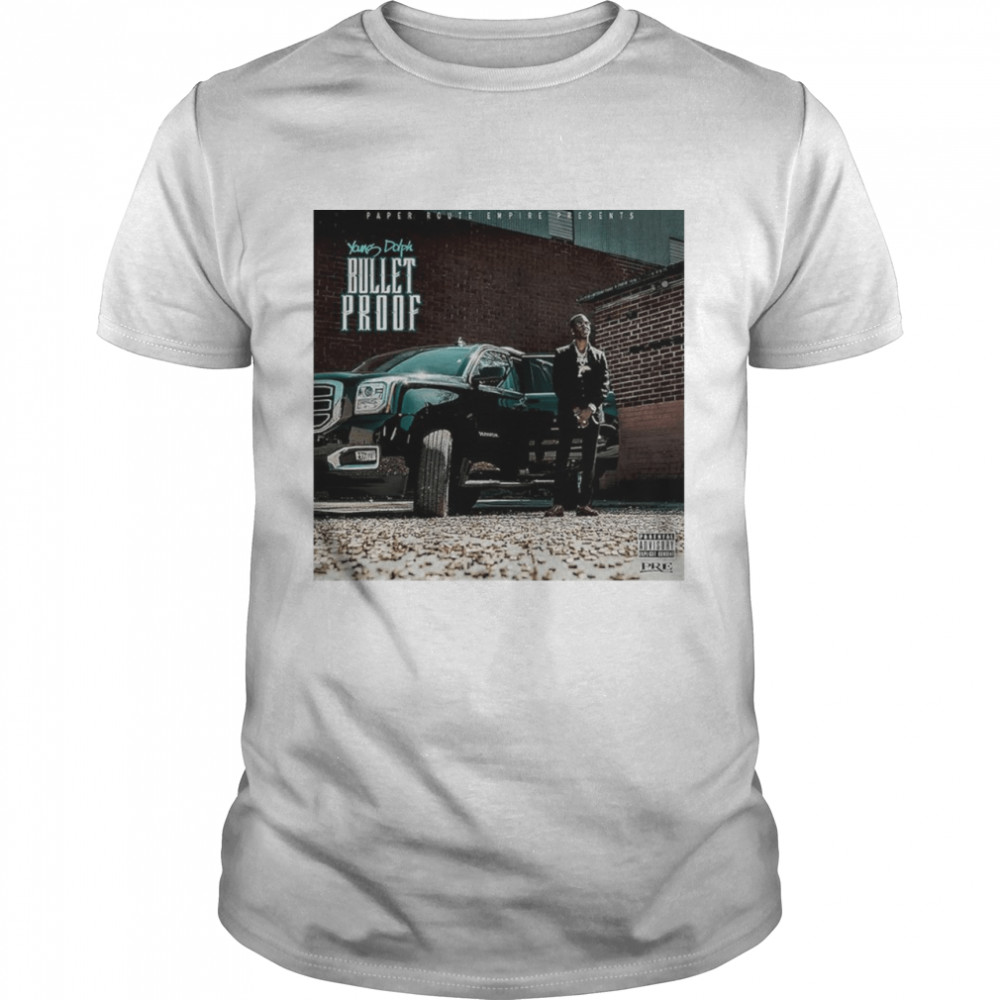 Young Dolph Bulletproof poster shirt
