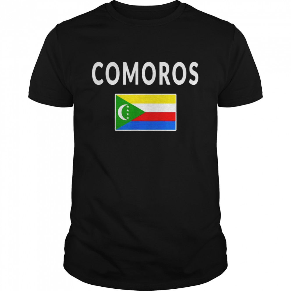 Comoros Flag souvenir Comorians Shirt