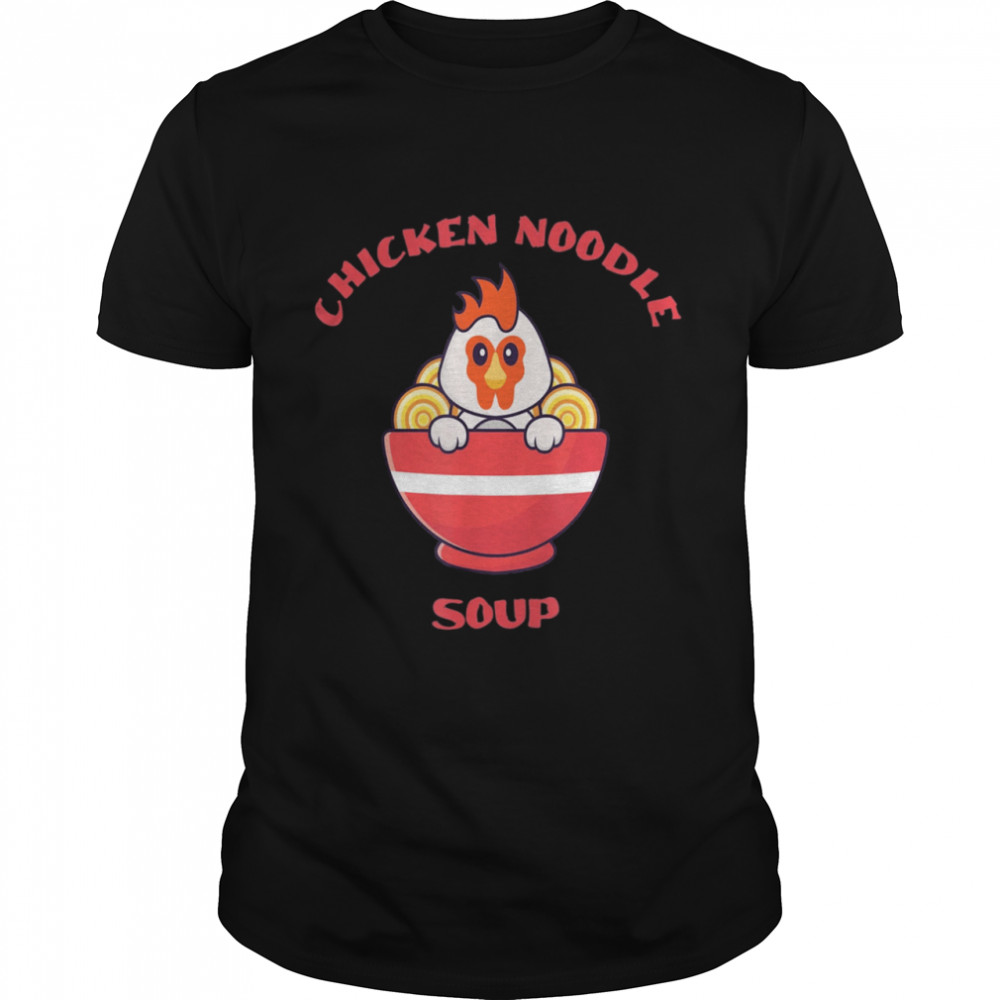 Kawaii Chicken Noodle Soup Tee Shirt