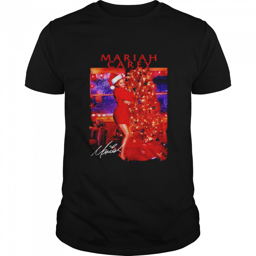 Love You Love My Dog Christmas Mariah Carey T-shirt