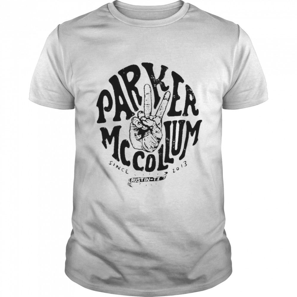 Parker Mccollum peach shirt