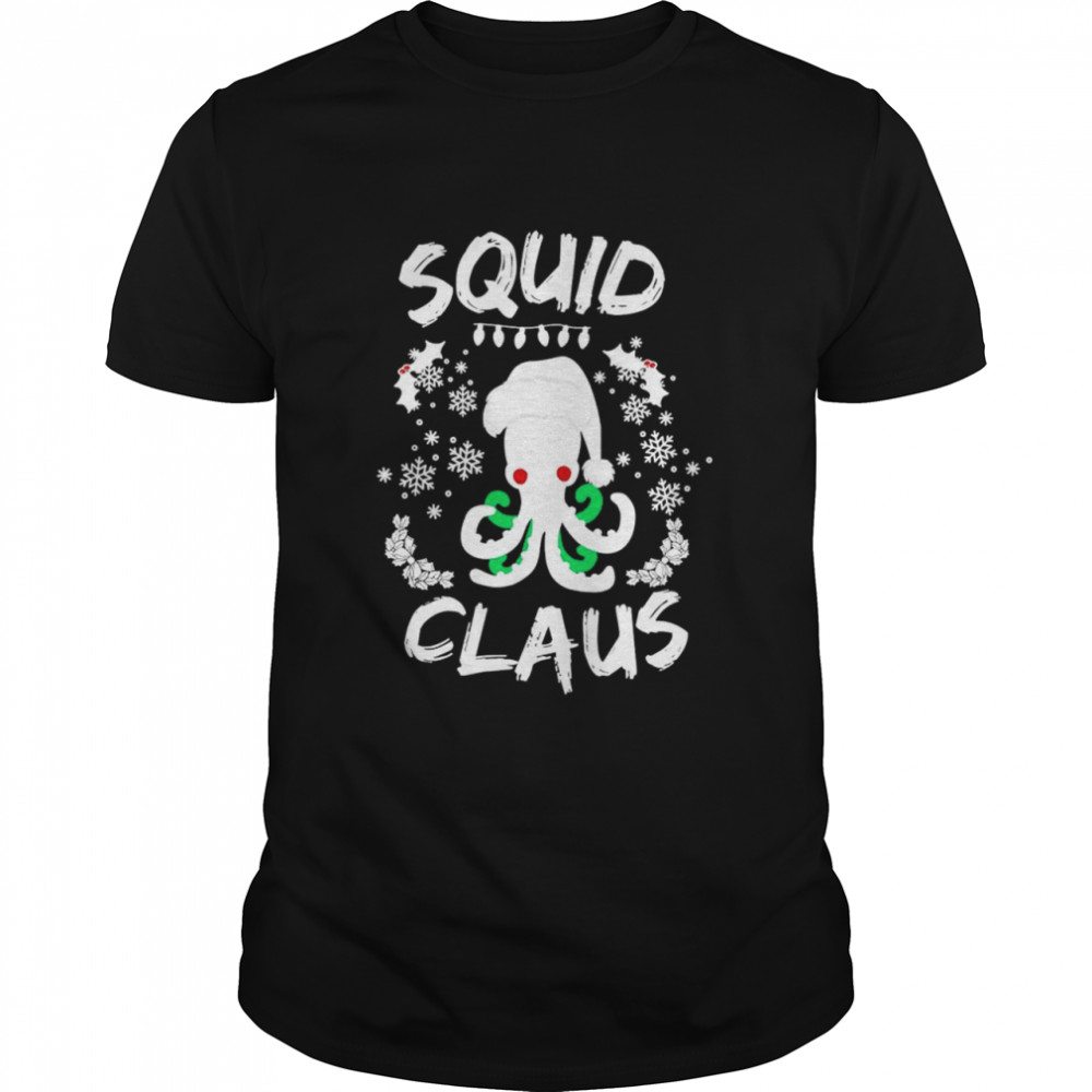 Squid Claus Ugly Christmas shirt