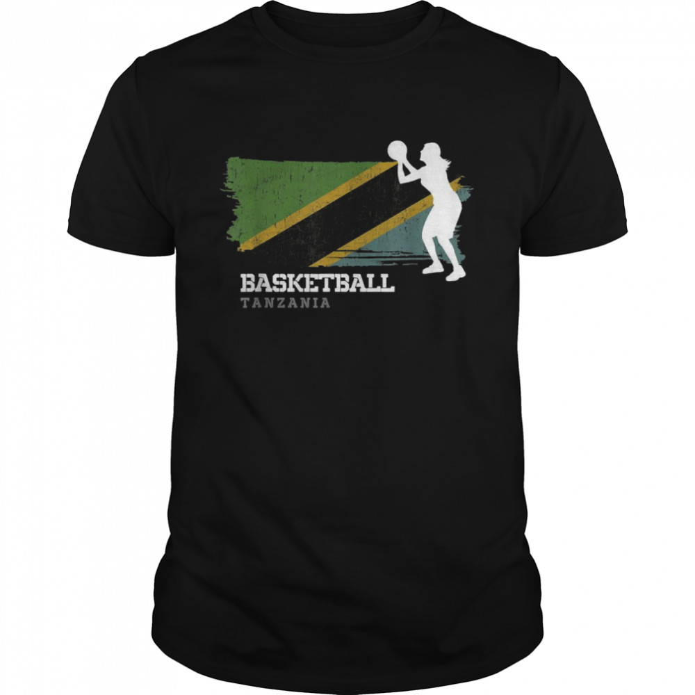 Tanzania Basketball Team BBall Damen Basketball Shirt