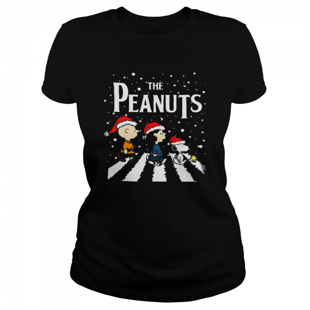 The Peanuts Abbey Road  Classic Women's T-shirt