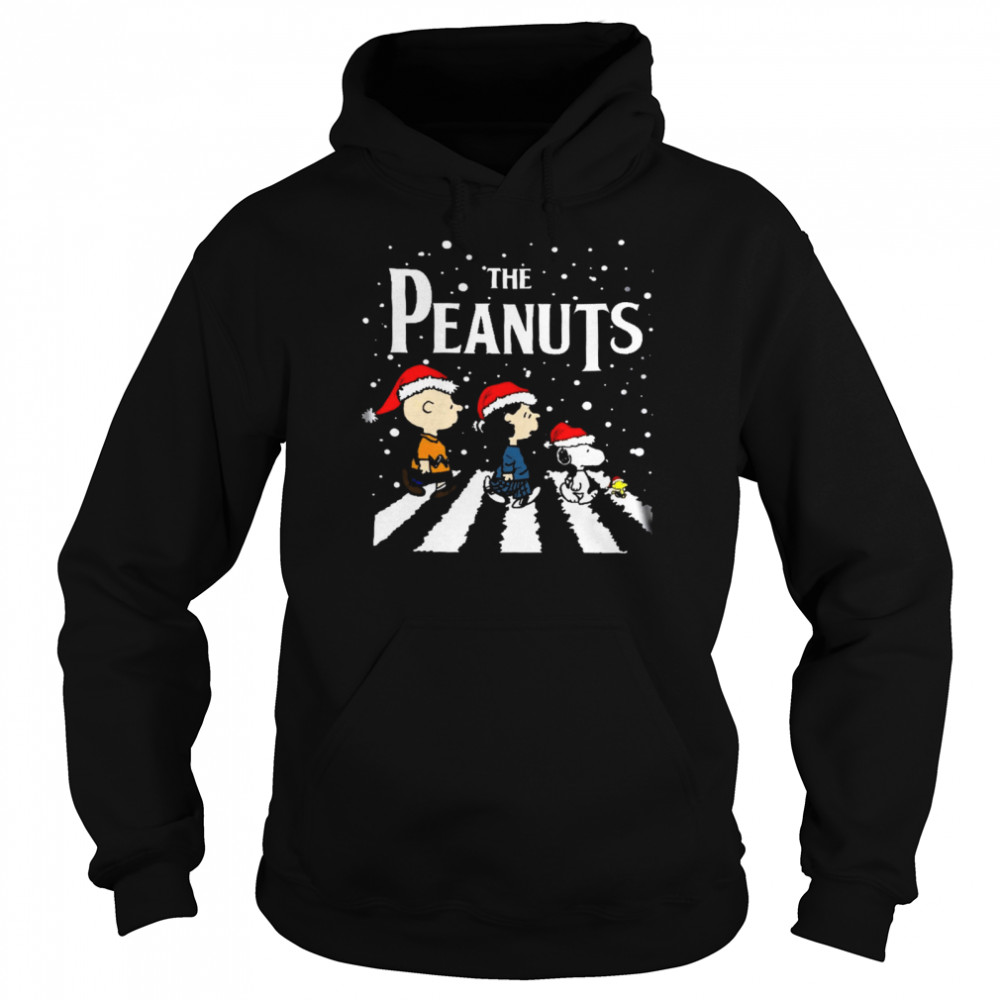 The Peanuts Abbey Road  Unisex Hoodie