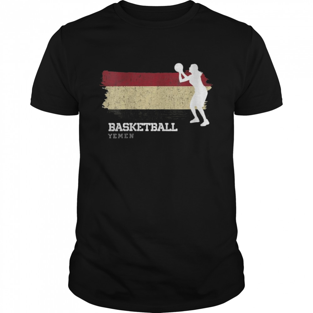 Yemen Basketball Team BBall Basketball Shirt