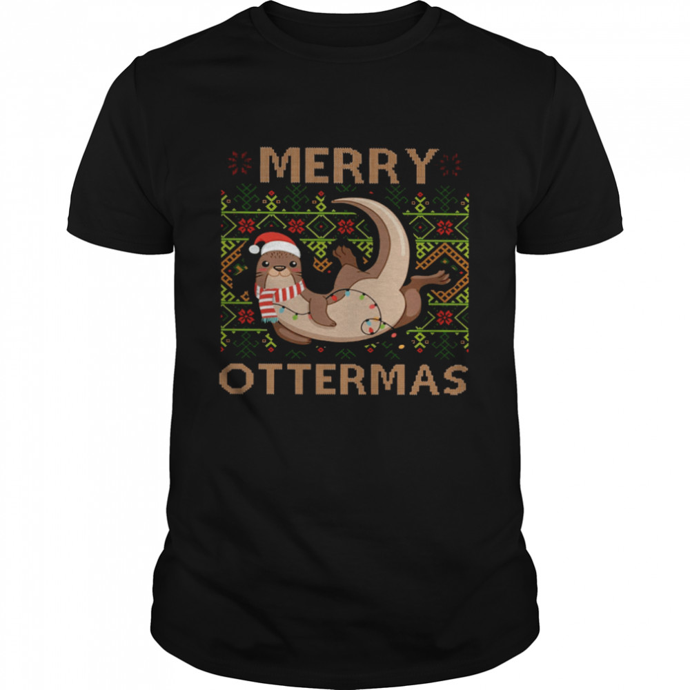 Merry Ottermas Merry Christmas Shirt