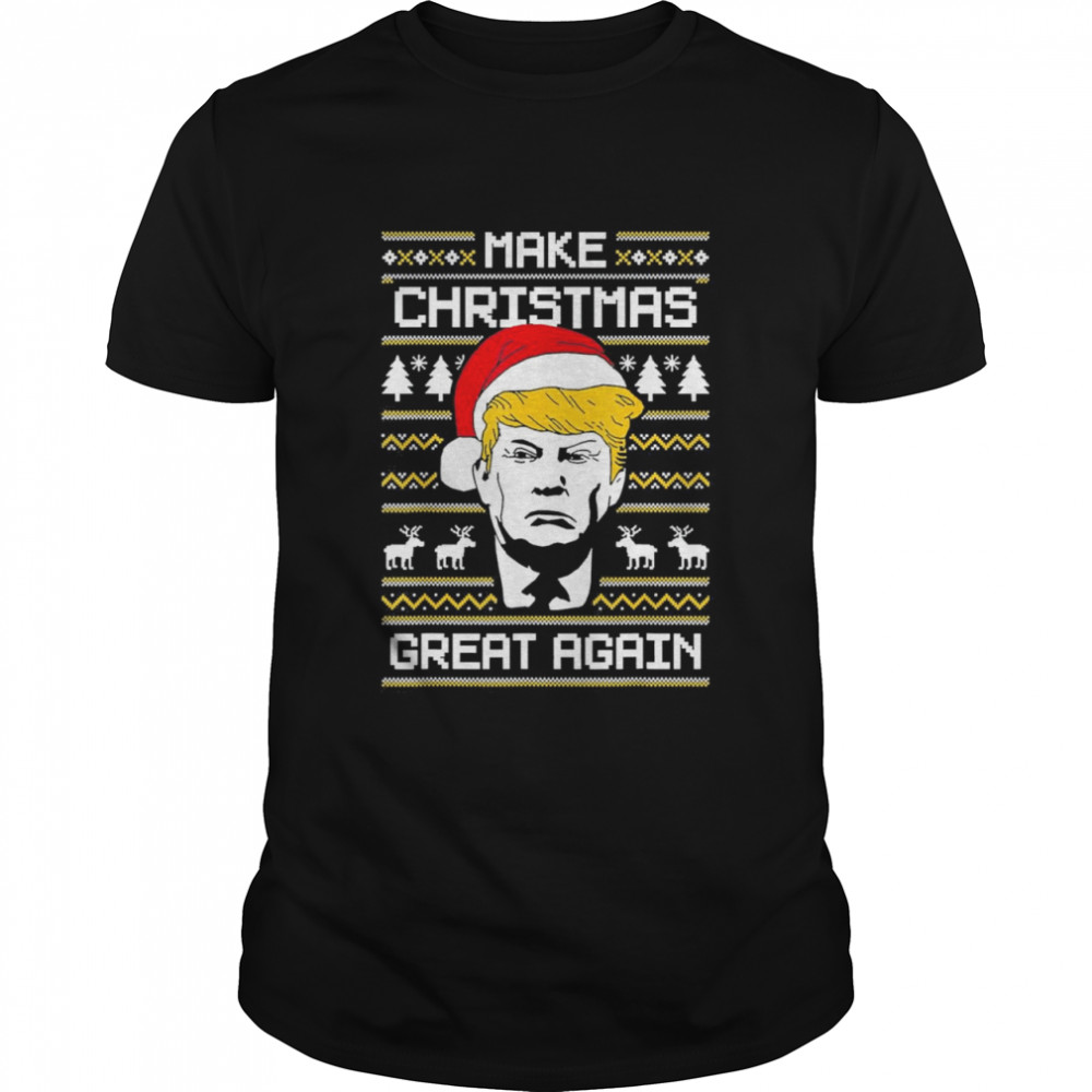 Official Make Christmas Great Again Ugly Christmas T-Shirt