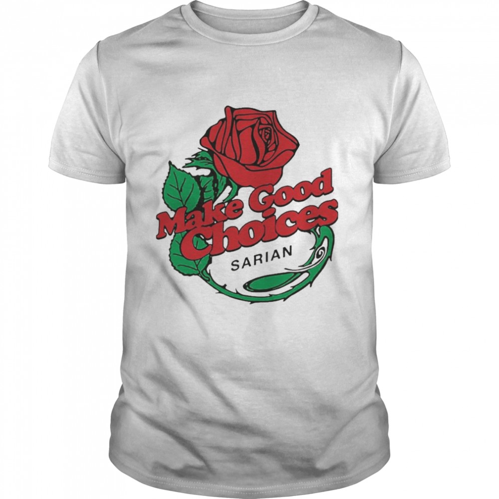 Share 1 Bailey Sarian Merch Rose Tee Shirt