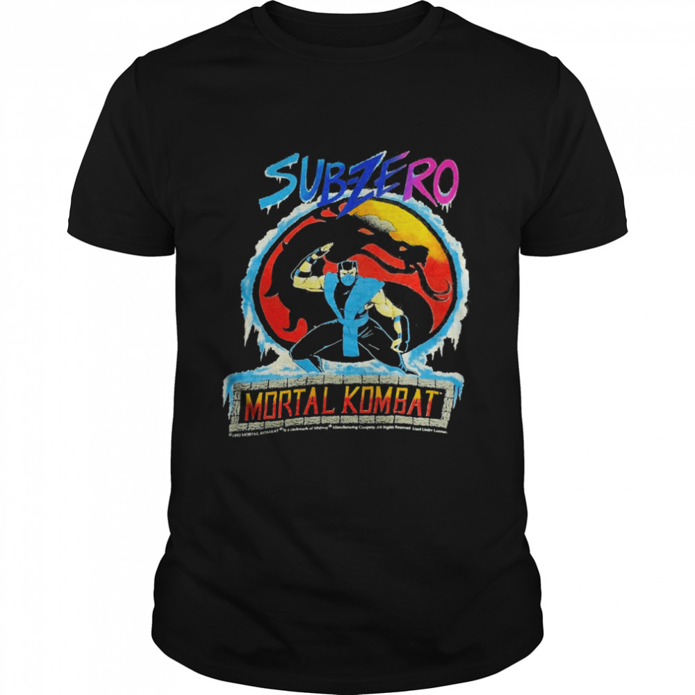 Sub-Zero 1992 Mortal Kombat Midway Games Shirt