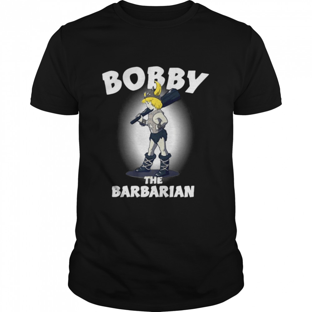 Dungeons Dragons Bobby The Barbarian Portrait Shirt
