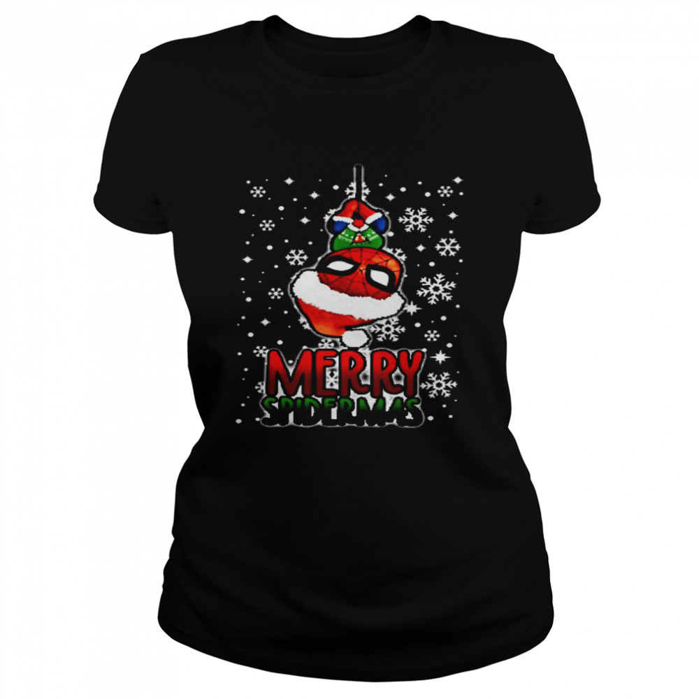 Merry spidermas shirt Classic Women's T-shirt