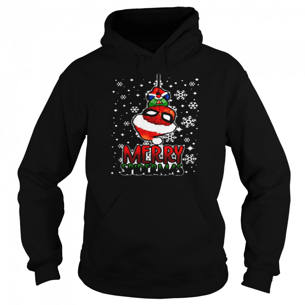 Merry spidermas shirt Unisex Hoodie