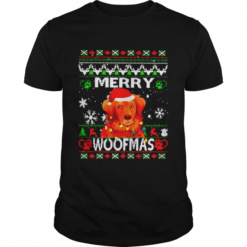 Merry Woofmas Toller Christmas shirt