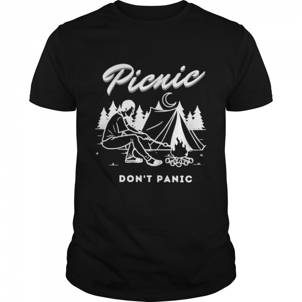 Picnic dont panic camping shirt