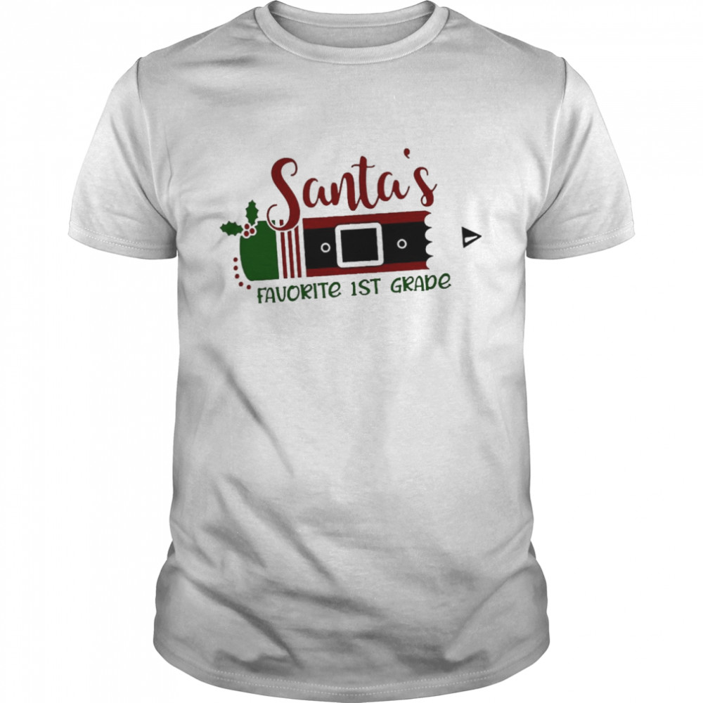 Santa’s Favorite Kindergarten Christmas Sweater Shirt